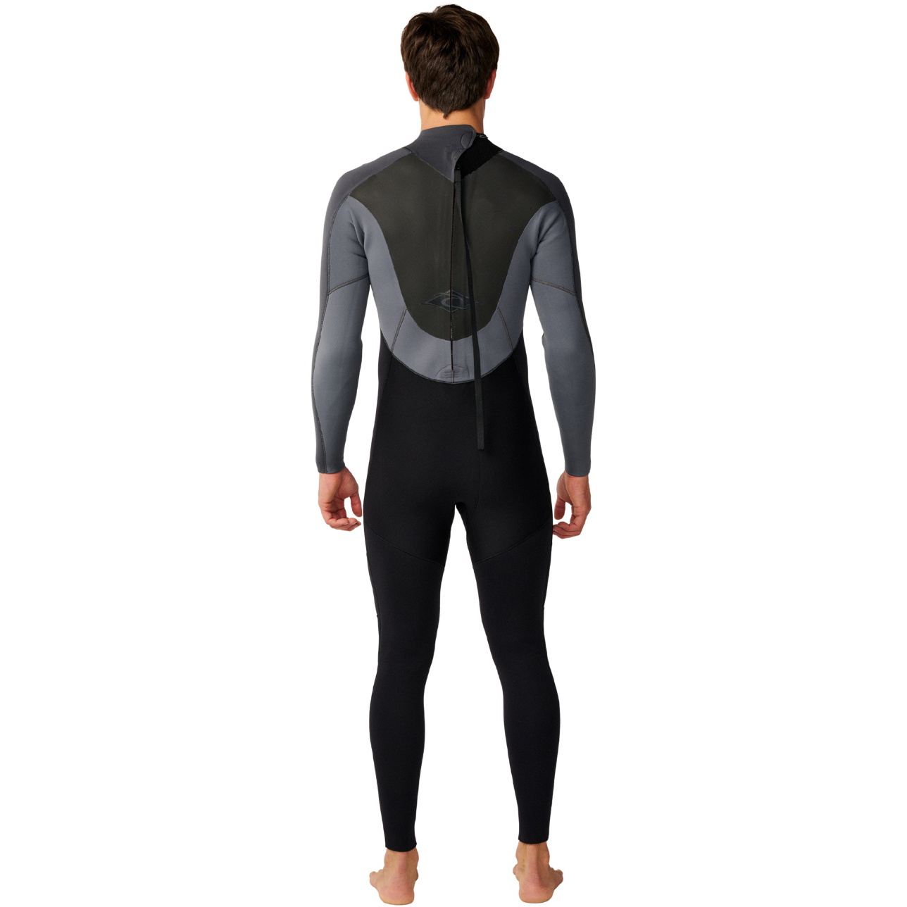 2026 Rip Curl Mens Omega 3/2mm Back Zip Wetsuit 189MFS - Grey